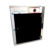 Стерилізатор ножів ультрафіолетовий GoodFood KS10 — настінний, на 10 ножів, корпус із нержавіючої сталі, таймер 120 хв, 10 Вт, для кухні та громадського харчування