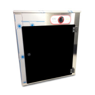 Стерилізатор ножів ультрафіолетовий GoodFood KS10 — настінний, на 10 ножів, корпус із нержавіючої сталі, таймер 120 хв, 10 Вт, для кухні та громадського харчування