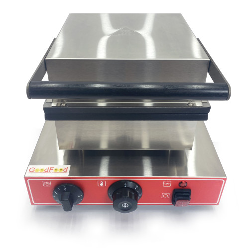 Вафельниця GoodFood WB1FL для об’ємних вафель-квіток, антипригарне покриття, корпус із нержавіючої сталі, терморегулятор 50–300 °C, 1,55 кВт