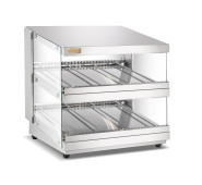 Вітрина теплова GoodFood WS65 ELIT — професійне обладнання для підтримання та демонстрації гарячих страв, випічки та гриль-курки
