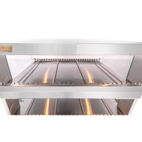 Вітрина теплова GoodFood WS65 ELIT — професійне обладнання для підтримання та демонстрації гарячих страв, випічки та гриль-курки