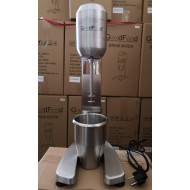 Міксер молочний GoodFood MFD11 — однопостовий, корпус алюміній, чаша 1 л нерж. сталь, 2 швидкості, 400 Вт, для кафе та барів