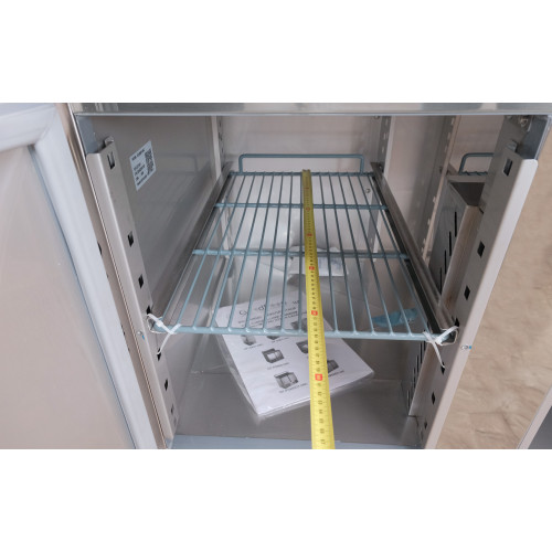 Солодет GoodFood GF-PS900GT-H6C — професійна холодильна вітрина з нержавної сталі з гранітною стільницею, 5 секцій GN1/6, 240 л