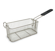 Кошик для фритюрниці GoodFood B4 на 4 літри з нержавіючої сталі — аксесуар для смаження картоплі та закусок у ресторанах і кафе