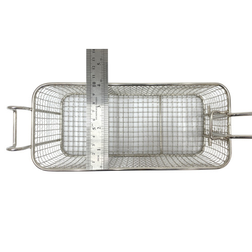 Кошик для фритюрниці GoodFood B4 на 4 літри з нержавіючої сталі — аксесуар для смаження картоплі та закусок у ресторанах і кафе