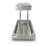 Апарат для підігріву чипсів і картоплі фрі GoodFood CW30S, корпус із нержавіючої сталі, підсвітка, 0,85 кВт, 220В