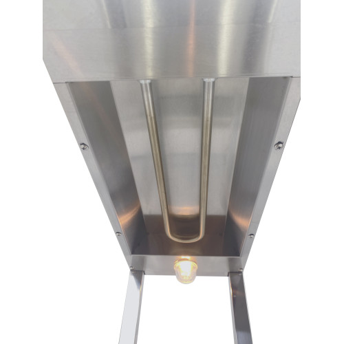 Апарат для підігріву чипсів і картоплі фрі GoodFood CW30S, корпус із нержавіючої сталі, підсвітка, 0,85 кВт, 220В