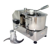 Кутер GoodFood C6VV — профессиональный измельчитель и миксер 5,5 л из нержавеющей стали, 1800 Вт, плавная регулировка скорости, для кухни и пищевого производства
