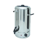 Електричний кип’ятильник GoodFood WB10A — 10 л, нержавіюча сталь, регулювання температури, автоматичний термостат, для кафе та ресторанів