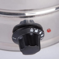 Електричний кип’ятильник GoodFood WB10A — 10 л, нержавіюча сталь, регулювання температури, автоматичний термостат, для кафе та ресторанів