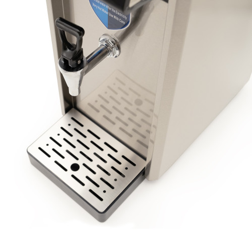 Електричний проточний кип’ятильник GoodFood WB30HOT-N, 30 л, 2,5 кВт, автоматичне поповнення води, для кафе та ресторанів