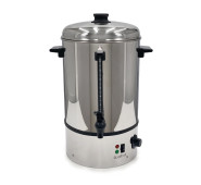 Електричний кип’ятильник GoodFood WB14S — 14 л, автоматичний термостат, нержавіюча сталь, регулювання температури для кафе та їдалень