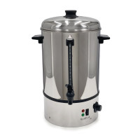 Електричний кип’ятильник GoodFood WB14S — 14 л, автоматичний термостат, нержавіюча сталь, регулювання температури для кафе та їдалень