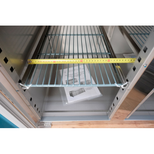 Стiл морозильний GoodFood GF-GN3100BT-HC — професiйний гастрономiчний морозильний стiл з нержавiючої сталi, 417 л, -18…-22°C, динамiчне охолодження