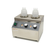 Апарат для підігріву соусів GoodFood SW2 — професійний підігрівач для соусів, топінгів і гарячого шоколаду, 2 ємності, нержавіюча сталь