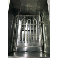 Електрична фритюрниця GoodFood EF8, 8 л, з краном для зливу олії — професійна настільна фритюрниця для кафе та ресторанів