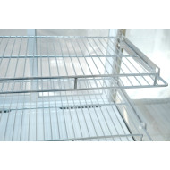 Холодильна вітрина GoodFood RTW195L5 біла, настільна, 215 л, LED-підсвітка, 3 регульовані полиці, скло пряме, цифрове керування