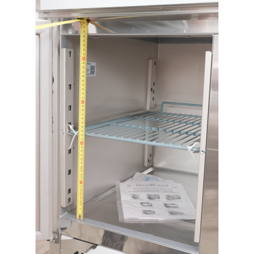 Холодильний стіл GoodFood GF-S901-H6C — професійний стіл з холодильником 240 л з нержавіючої сталі для кухні, кафе та ресторанів