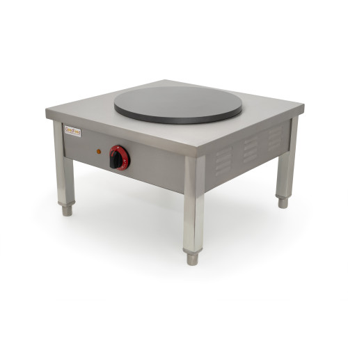 Млинница электрическая GoodFood CM10TOP — профессиональная настольная млинница для блинов, кафе и ресторанов, диаметр 400 мм, 3 кВт, терморегулятор