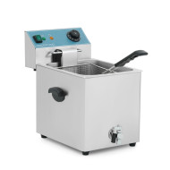 Фритюрница электрическая GoodFood EF8T BLUE с краном