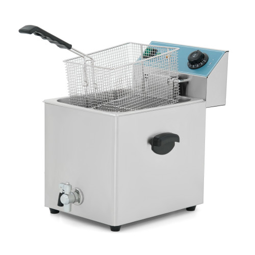 Фритюрница электрическая GoodFood EF8T BLUE с краном