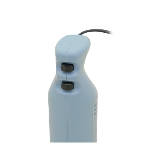 Ручний заглибний міксер-гомогенізатор GoodFood BL160 BLUE — професійний прилад для соусів, супів та пюре, 200 Вт, 2 швидкості, нерж. сталь