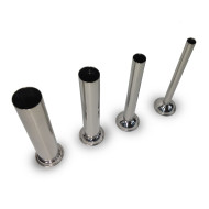 Шприц ковбасний вертикальний GoodFood SF12VS, 12 л, нержавіюча сталь, 4 насадки, ручний, для м’ясопереробки