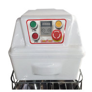 Тістоміс GoodFood SM60T2V380 — спіральний тістоміс 60 л для дріжджового тіста, піци та хліба, 380 В, 3 кВт, ланцюговий привід, нержавіюча сталь