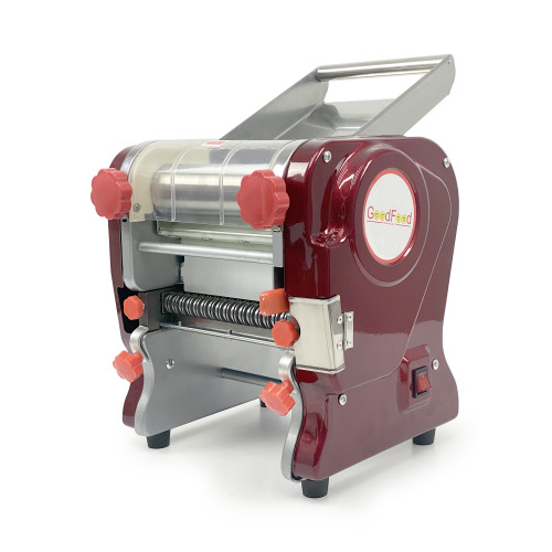 Електрична тісторозкатка-лапшерізка GoodFood NM200M RED 10 мм — для піци, пасти, чебуреків і ресторанного тіста