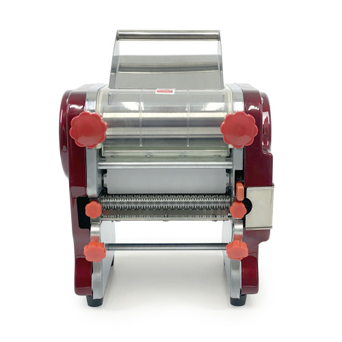Електрична тісторозкатка-лапшерізка GoodFood NM200M RED 10 мм — для піци, пасти, чебуреків і ресторанного тіста