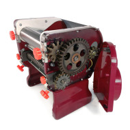 Електрична тісторозкатка-лапшерізка GoodFood NM200M RED 10 мм — для піци, пасти, чебуреків і ресторанного тіста