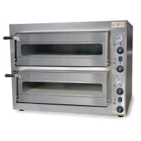Електрична піч для випікання піци GoodFood PO44 (4+4х35) — професійна двокамерна піч для 8 піц діаметром 35 см, 8,4 кВт, 500°C Електрична піч для випікання піци GoodFood PO44 (4+4х35) — професійна двокамерна піч для 8 піц діаметром 35 см, 8,4 кВт, 500°C