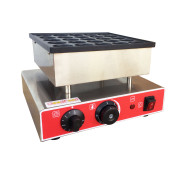 Апарат для оладок GoodFood EG25R — професійна електроплита для випікання 25 оладок з антипригарною поверхнею, нерж. сталь, 0,85 кВт, 220 В