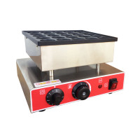 Апарат для оладок GoodFood EG25R — професійна електроплита для випікання 25 оладок з антипригарною поверхнею, нерж. сталь, 0,85 кВт, 220 В