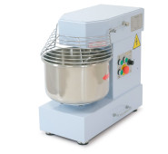 Тістоміс GoodFood SM10T2VFIR, 10 л, спіральний, з реверсом і таймером, для піци, хліба та булочок, ремінний привід, CE, 220В, 1,1 кВт, волошковий