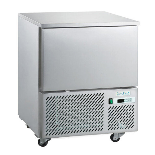 Шафа шокової заморозки GoodFood GF-BCF20-HC — 100 л, 5 GN 1/1, нержавійка, автоматичне розморожування, промислове охолодження