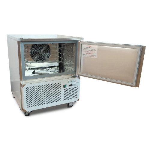 Шафа шокової заморозки GoodFood GF-BCF20-HC — 100 л, 5 GN 1/1, нержавійка, автоматичне розморожування, промислове охолодження