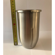 Чаша для миксера молочного GoodFood CUP11, 1000 мл, металлическая, для моделей MFD11 и MFD22 — оригинальный аксессуар