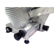 Слайсер GoodFood LUSSO GS195JS — професійний електричний слайсер для м'яса, ковбаси, сиру та овочів, ніж 195 мм, анодований корпус