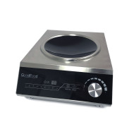 Профессиональная индукционная плита WOK GoodFood IC50 PRIME 5 кВт с сенсорным управлением и сковородой в комплекте для ресторанов и кафе