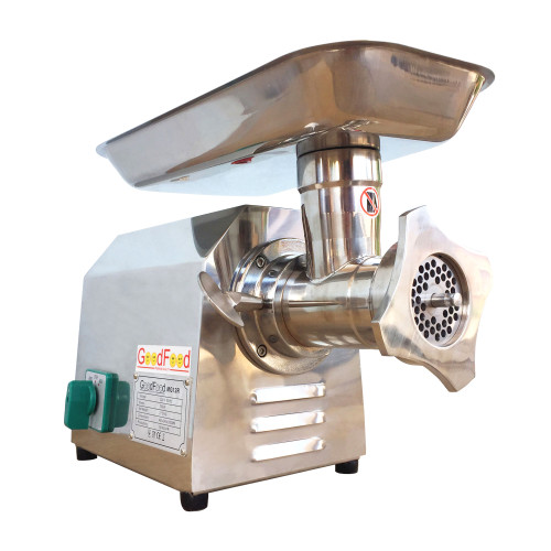 М’ясорубка GoodFood MG12R Reverse — професійна електрична м’ясорубка з реверсом для кафе, ресторанів та м’ясопереробки, 150 кг/год, 750 Вт