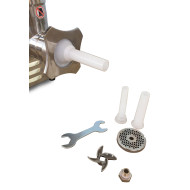 М’ясорубка GoodFood MG12R Reverse — професійна електрична м’ясорубка з реверсом для кафе, ресторанів та м’ясопереробки, 150 кг/год, 750 Вт