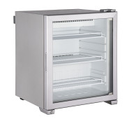 Морозильна шафа GoodFood RTD99L, 90 л — компактний промисловий морозильник з LED-підсвіткою, цифровим керуванням та функцією підігріву скляних дверей