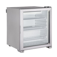 Морозильна шафа GoodFood RTD99L, 90 л — компактний промисловий морозильник з LED-підсвіткою, цифровим керуванням та функцією підігріву скляних дверей