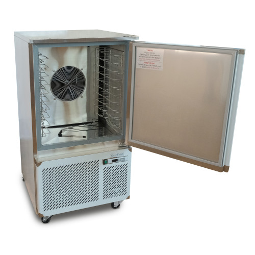 Шафа шокової заморозки GoodFood GF-BCF40-HC 190 л, 10 GN 1/1, нержавіюча сталь, динамічне охолодження, автоматичне розморожування