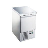 Стіл холодильний GoodFood GF-S451-H6C, 109 л, нержавіюча сталь, температурний режим +2…+8°C, компресор Cubige, термостат Carel