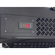 Холодильная витрина GoodFood RTW100L черная Premium — 100 л, LED-подсветка, автооттаивание, динамическое охлаждение, витрина для кондитерских и магазинов