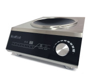 Професійна індукційна плита GoodFood IC35 WOK PRIME 3,5 кВт з сенсорним керуванням і сковорідкою WOK у комплекті для ресторанів та кафе