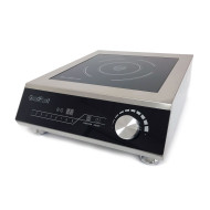 Професійна індукційна плита GoodFood IC50 PRIME 1-конфоркова, 5 кВт, сенсорна панель, корпус з нержавіючої сталі, для ресторанів і кафе