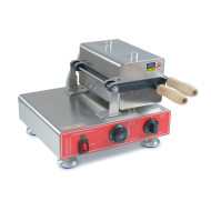 Вафельниця CREAM FISH GoodFood WB1CF — професійне обладнання для об'ємних вафель-рибок 165х100 мм, корпус із нержавіючої сталі, 1,6 кВт